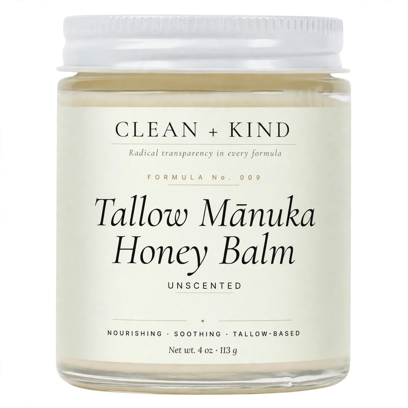 Whipped Tallow Honey Balm
